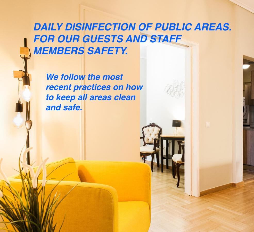 Safe Quiet Rooms In Apartment Close To Metro Station And Walk Acropolis 雅典 外观 照片